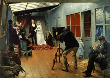 Bröllop hos Fotografen, 1878-9